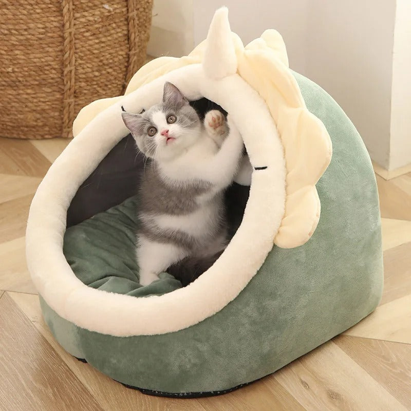 Huisdier Tent Grotbed voor Katten Kleine Honden Zelfverwarmend
